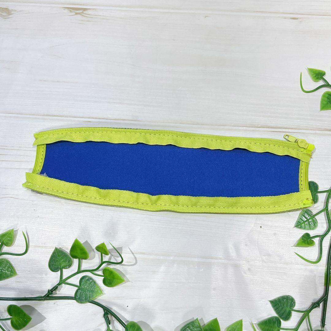 カバー 互換性 伸縮素材ヘッドバンドカバー ブルー