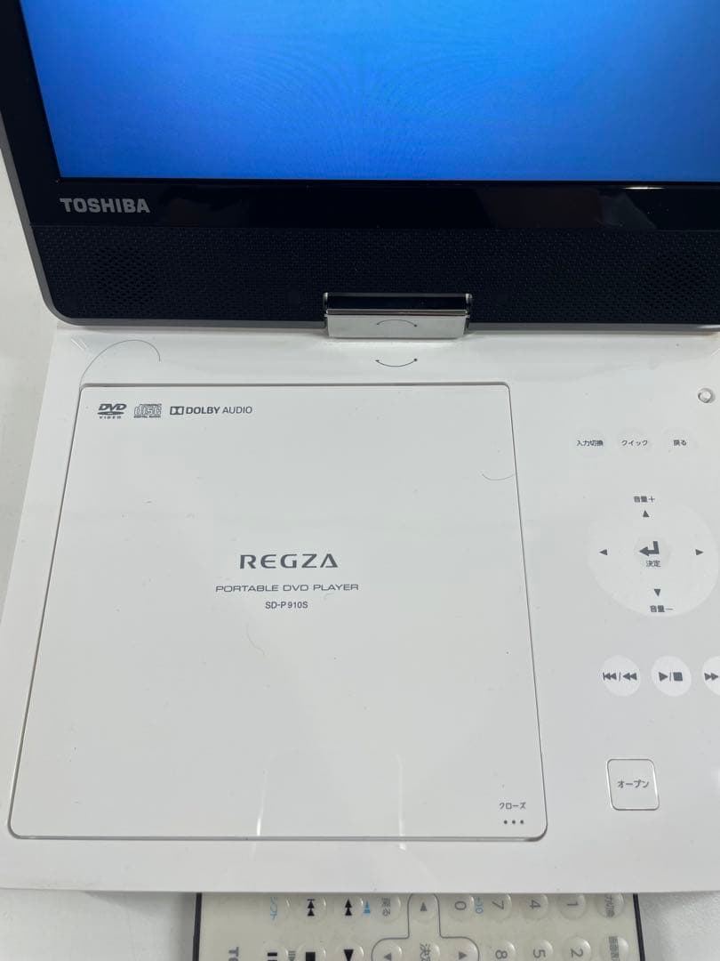TOSHIBA SD-P910S ポータブルDVDプレーヤー 通電確認済