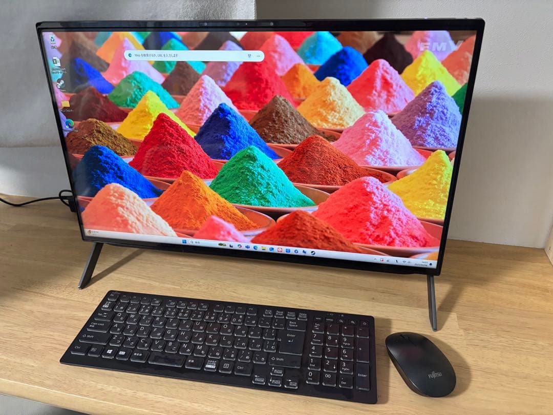 Fujitsu ワイヤレスキーボード システムモデル「FMVF77E3B」