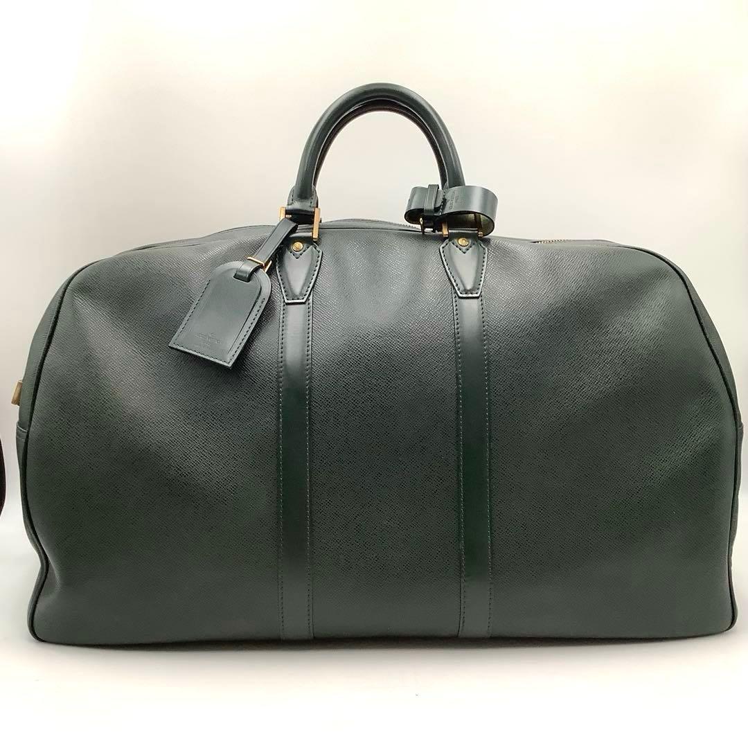 ルイヴィトン タイガ ケンダルGM ボストンバッグ 旅行 ネームタグ 南京錠