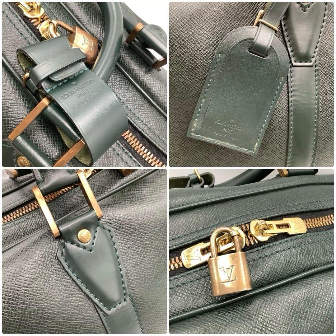 ルイヴィトン タイガ ケンダルGM ボストンバッグ 旅行 ネームタグ 南京錠