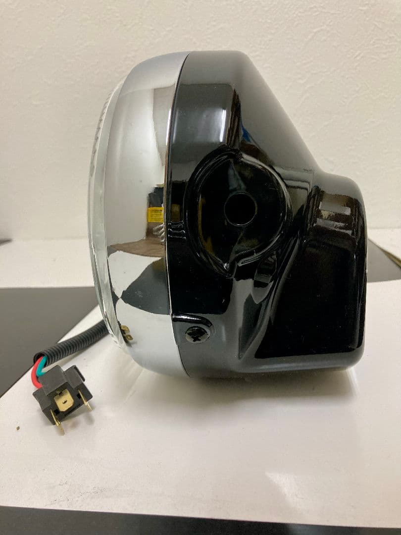 シビエCIBIEタイプ180パイヘッドライトクリアレンズ黒ケ−ス