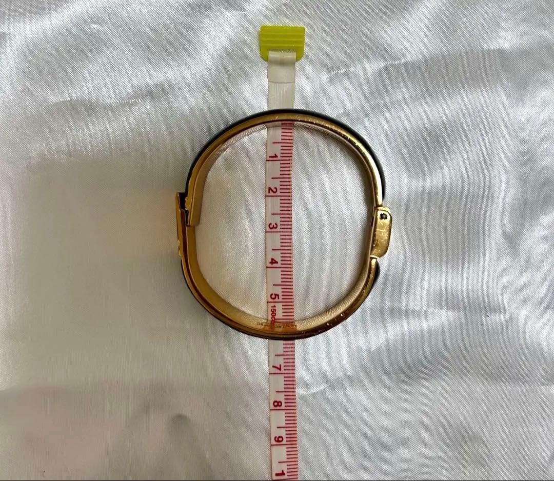 ◆美品 LOEWE ロエベ バングル ブレスレット レザー ロゴ