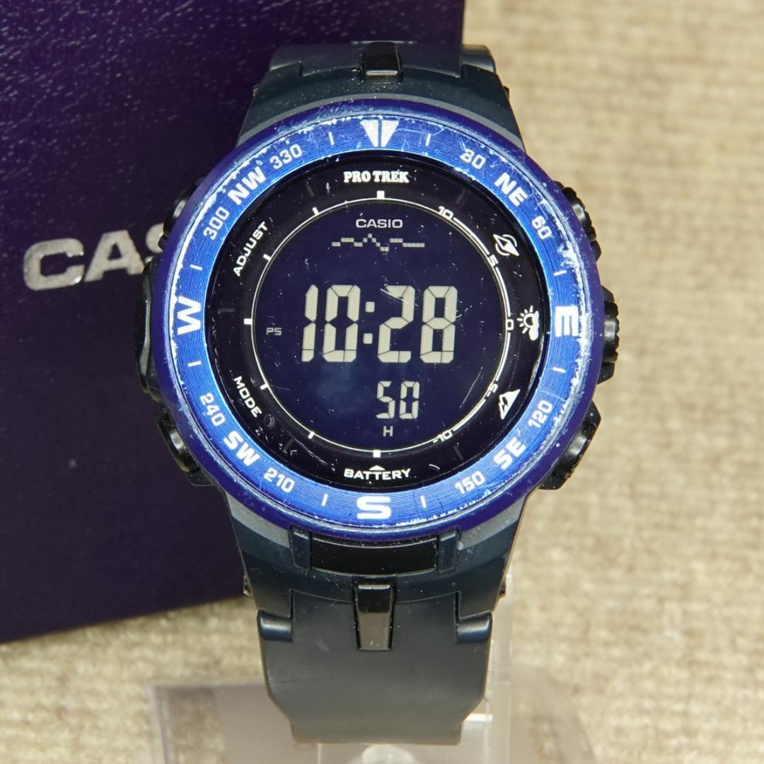カシオ プロトレック PRG-330 トリプルセンサー タフソーラー キャンプ