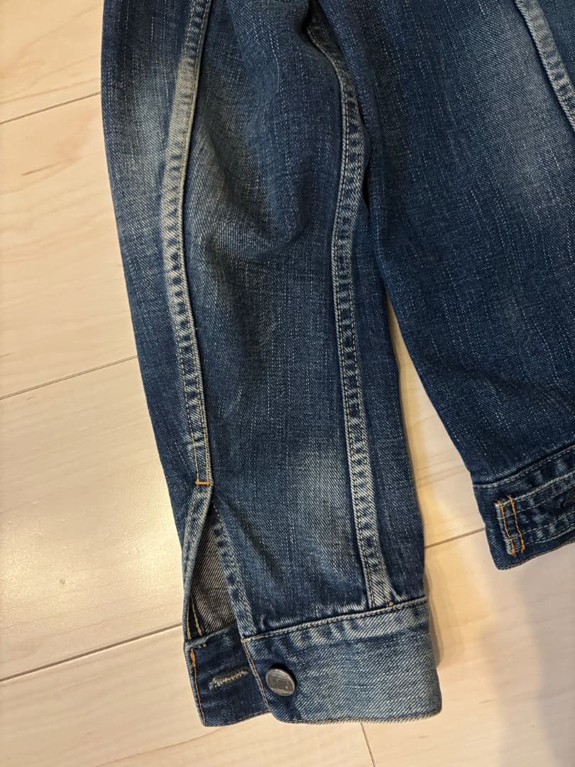 ルードギャラリー ブラックレーベル　デニムジャケット　サイズL