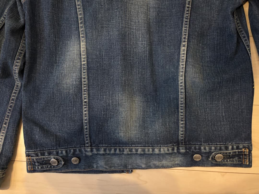 ルードギャラリー ブラックレーベル　デニムジャケット　サイズL