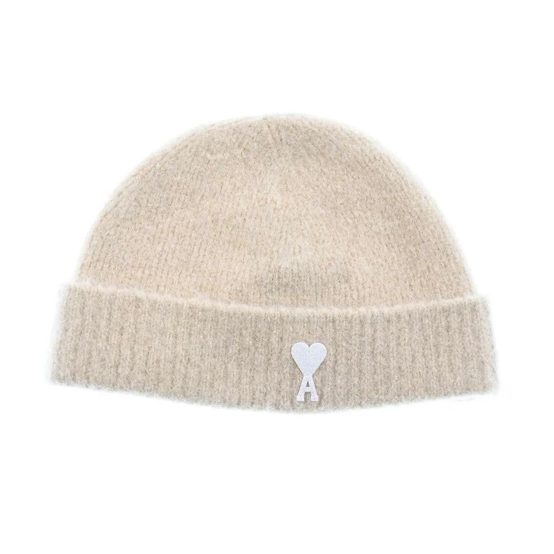 amiparis アミパリス ニット帽 ビーニー ベージュ