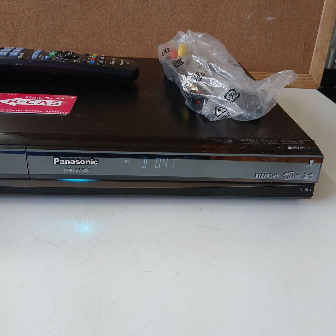 Panasonic パナソニックBD ブルーレイレコーダー DMR-BW830