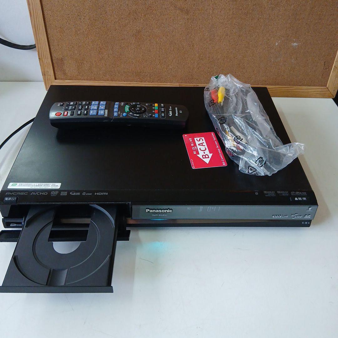 Panasonic パナソニックBD ブルーレイレコーダー DMR-BW830