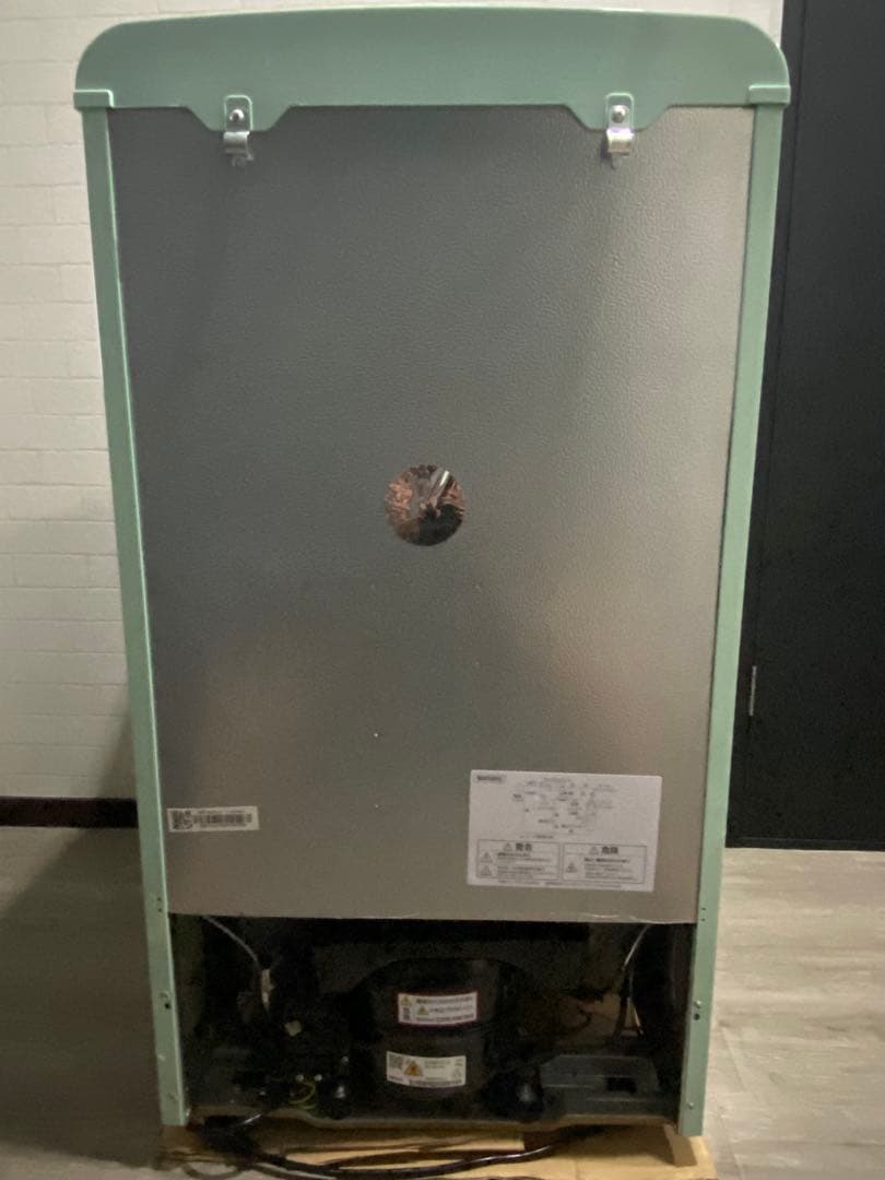 アイリスオーヤマ ノンフロン冷凍冷蔵庫 ライトグリーン 2022年製 81L