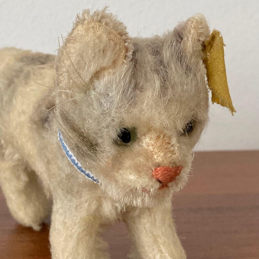 オールドシュタイフ　シュタイフ　子猫　tabby　ドイツ　ヴィンテージ