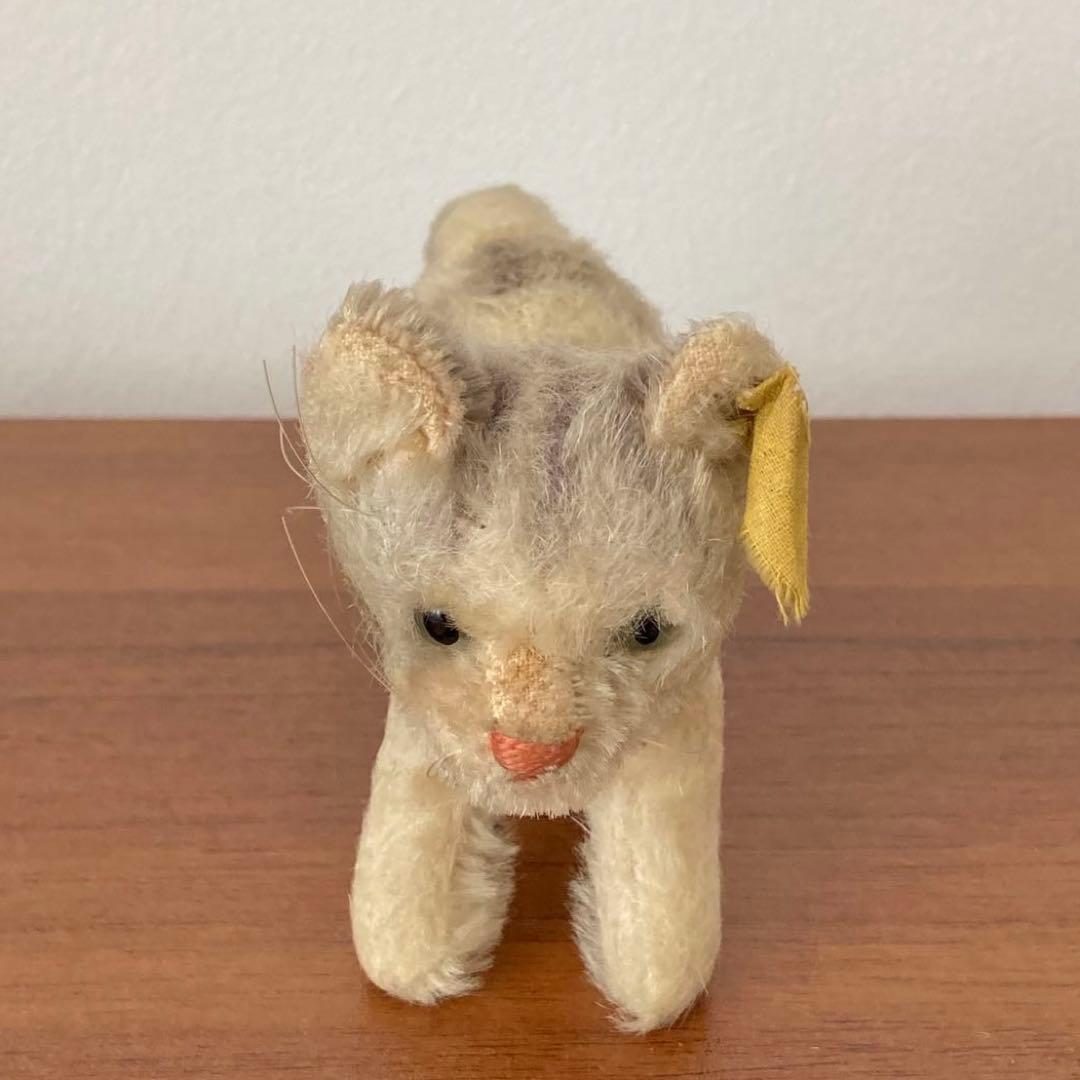 オールドシュタイフ　シュタイフ　子猫　tabby　ドイツ　ヴィンテージ