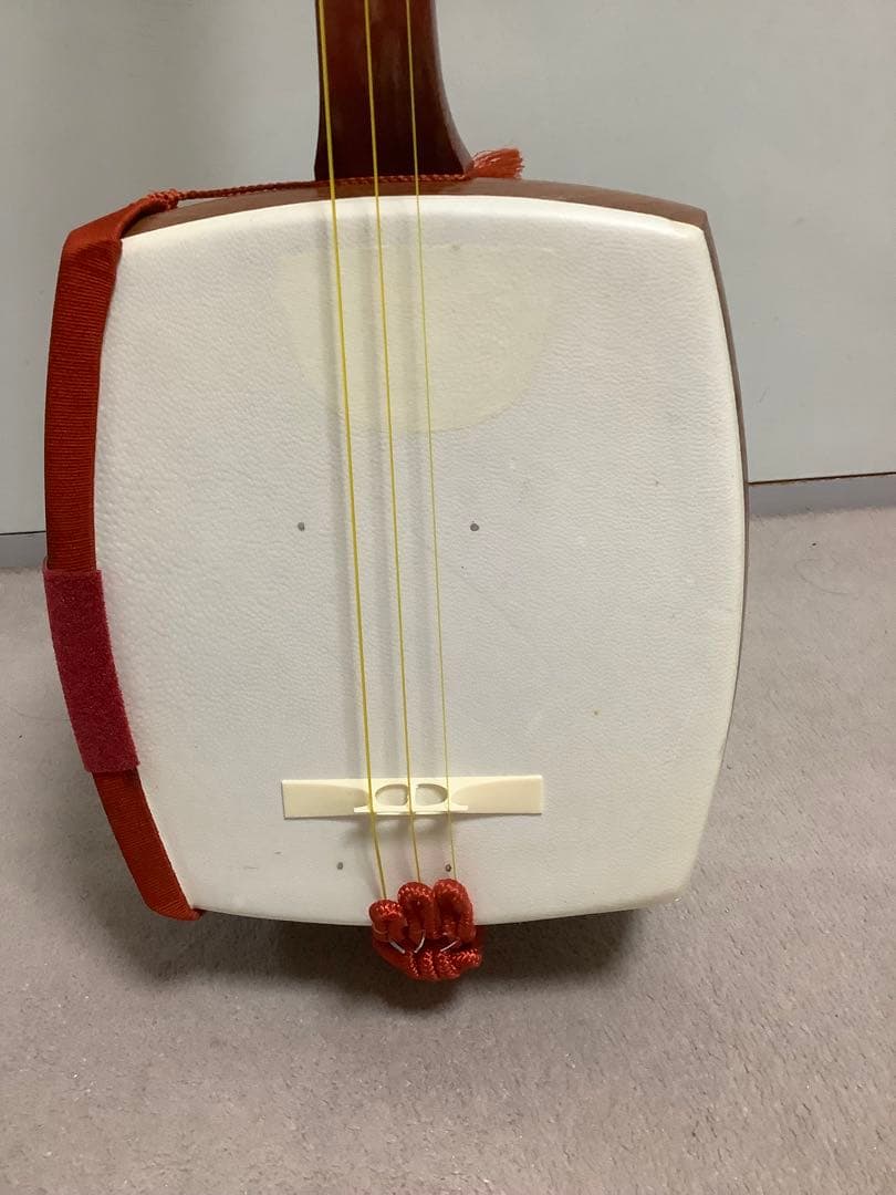 三味線 細棹 長唄 お稽古用　破れ無し