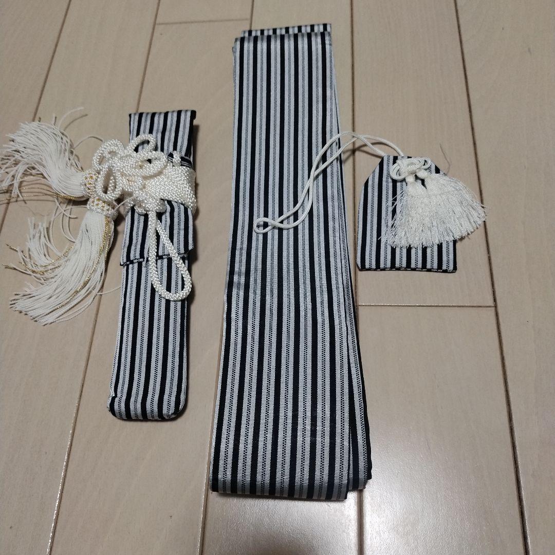 ★男児 5才七五三 ステキなグレー お着物、羽織 袴他 一式