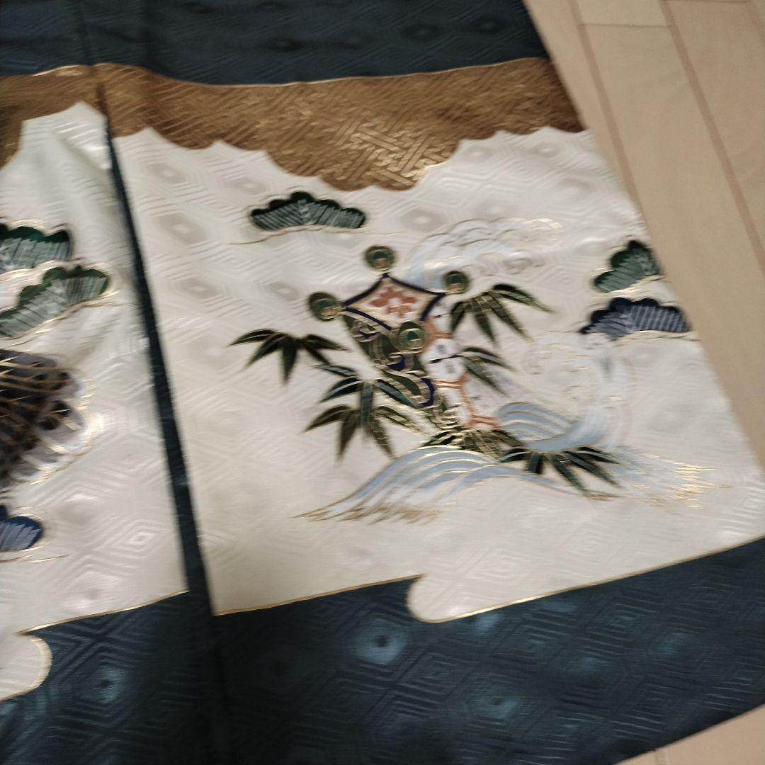 ★男児 5才七五三 ステキなグレー お着物、羽織 袴他 一式