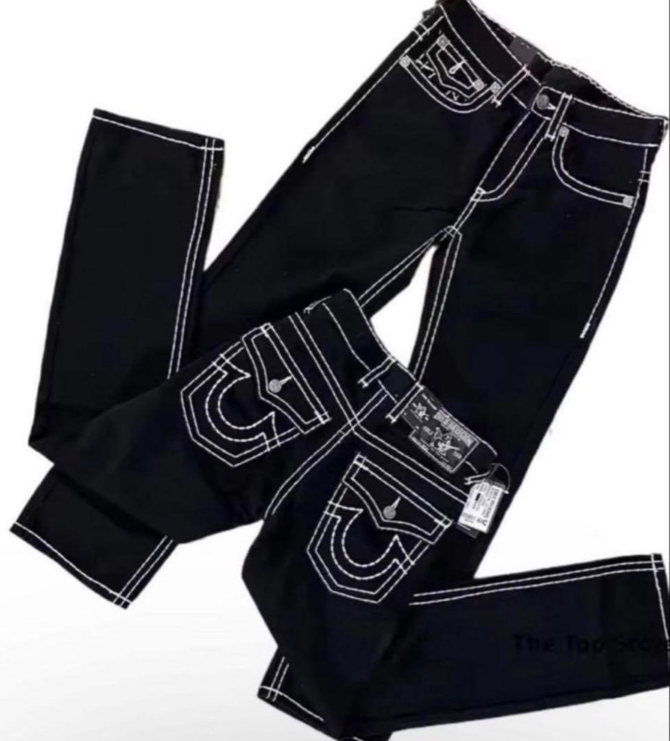 TRUE RELIGIONブラックデニム