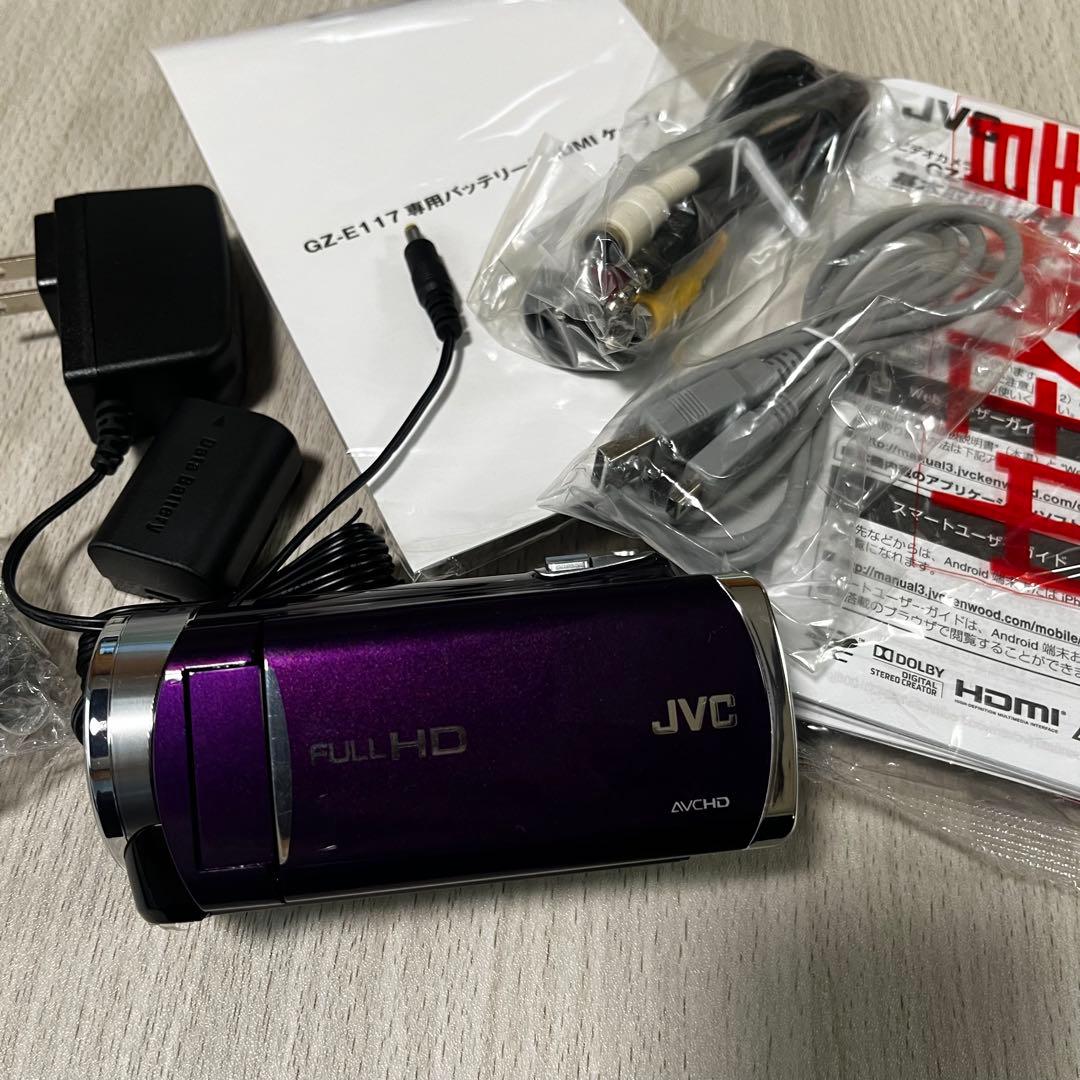 JVC Everio GZ-E117 ビデオカメラ セット