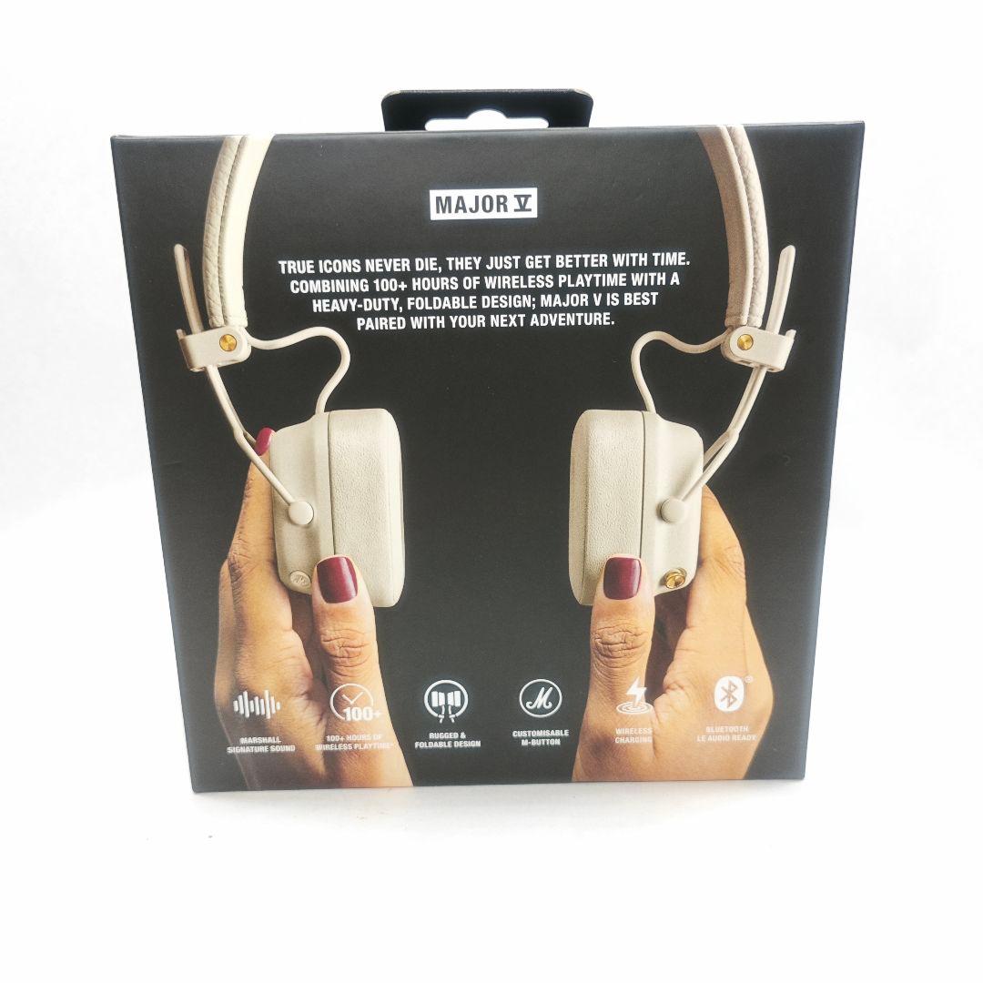 未開封 Marshall MajorV ワイヤレスヘッドフォン クリーム