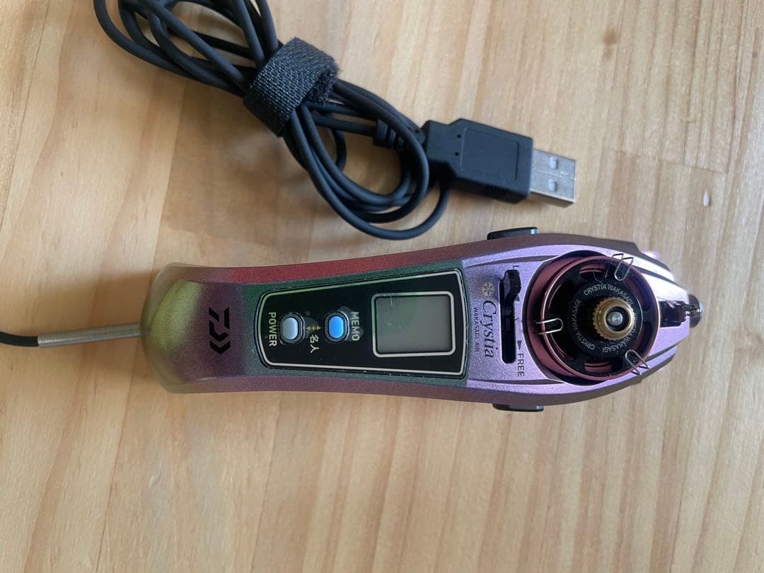 Daiwa クリスティアAIR マットピンク プレートロング付。