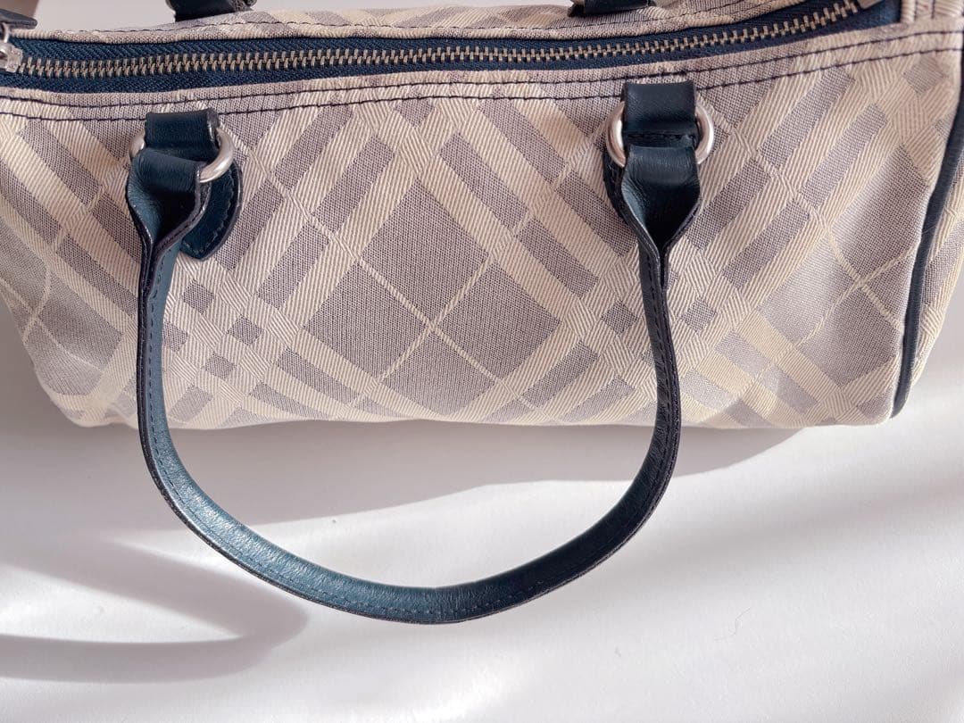 BURBERRY BLUE LABEL チェック柄 ハンドバッグ