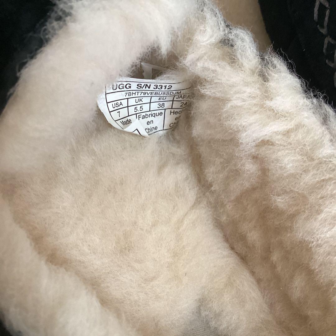 UGG モカシン　ブラック