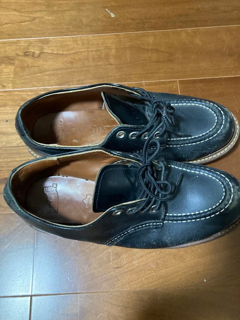 Red Wing Shoes ブラック モカシン8 26センチ