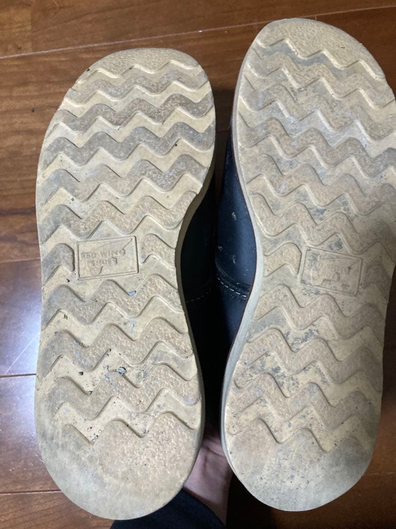 Red Wing Shoes ブラック モカシン8 26センチ