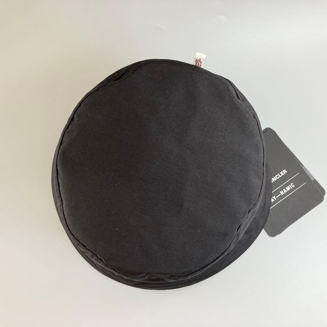 新品 未使用 MONCLER モンクレール バケットハット 帽子 メンズ 黒