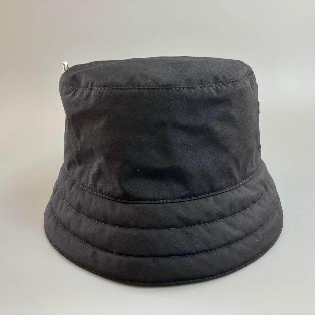 新品 未使用 MONCLER モンクレール バケットハット 帽子 メンズ 黒