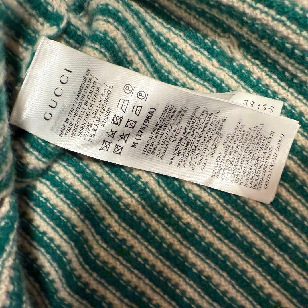 t*4様 20aw グッチ　ボーダー　ダメージ ニット ティモシー着