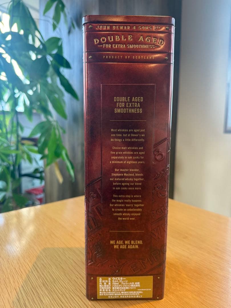 Dewar's 18年 ダブルエイジド ウイスキー
