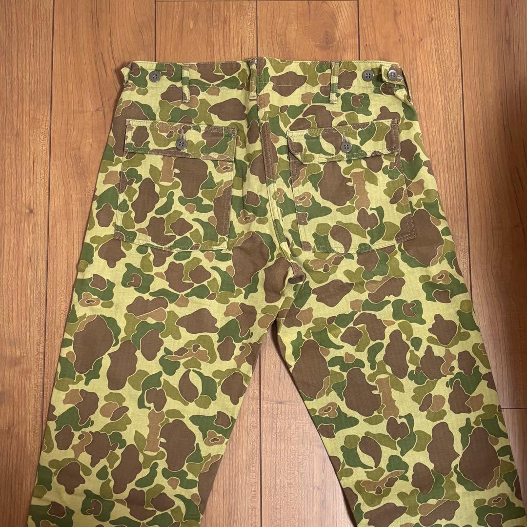 【極美品】フェローズ M カモフラ 迷彩 ユーティリティ　ベイカー