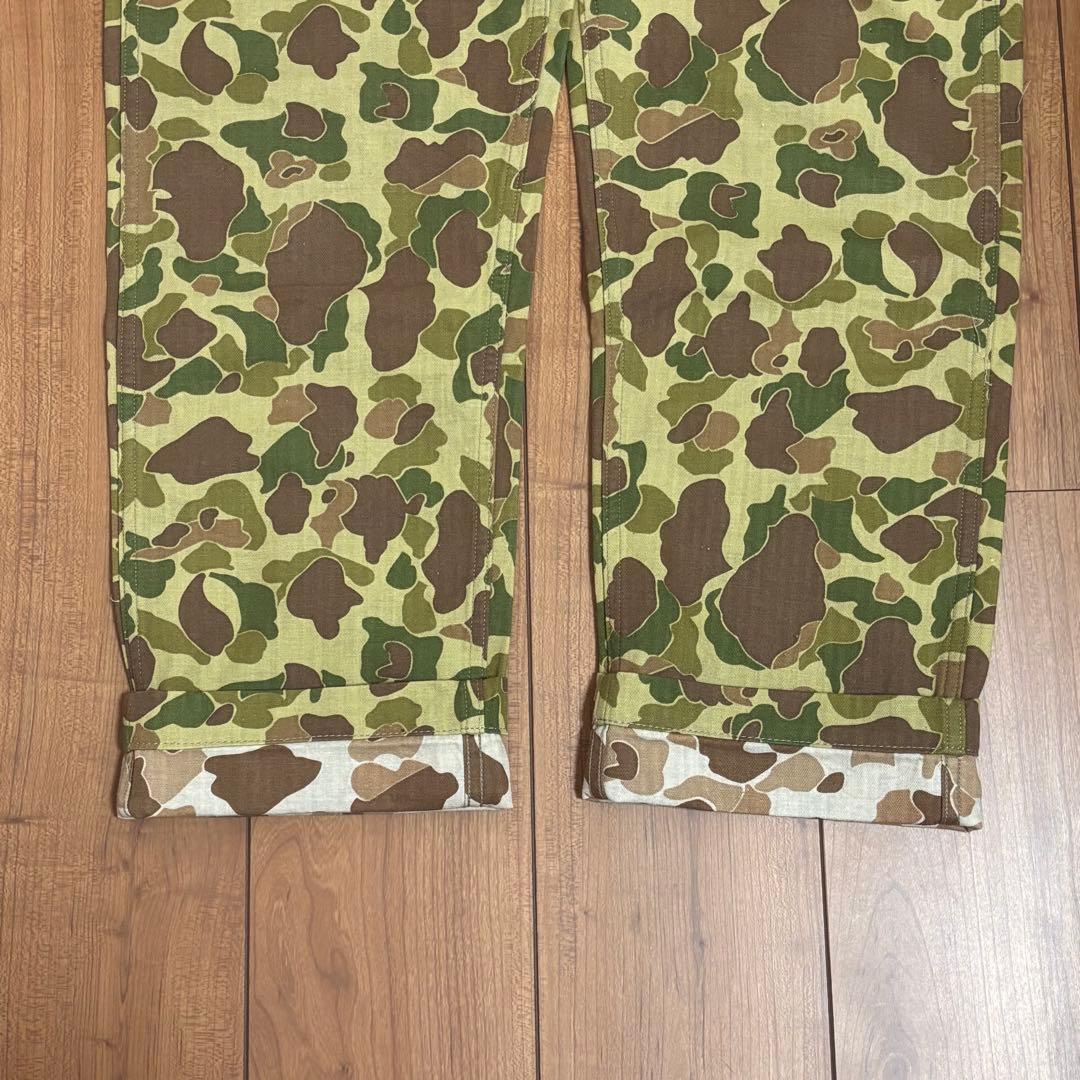 【極美品】フェローズ M カモフラ 迷彩 ユーティリティ　ベイカー