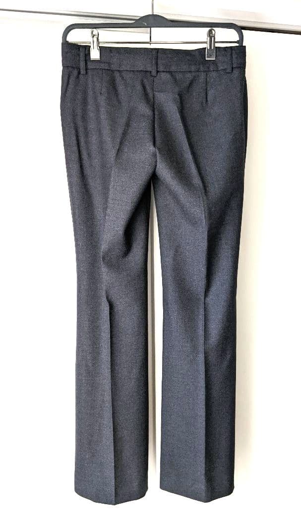 【美品】Theory　セオリー　美ライン　フレアパンツ　グレー　2 M