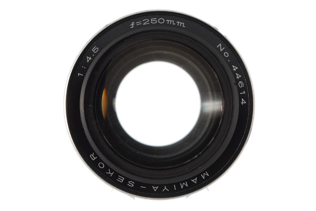 【レンズフード＆ケース付】マミヤ Mamiya Sekor 250mm F4.5