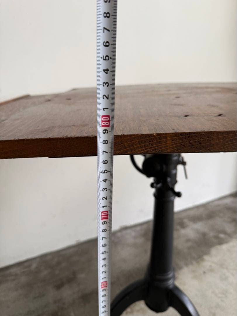 ヨーロッパアンティーク製図台（ドラフティングテーブル）作業台　折りたたみテーブル