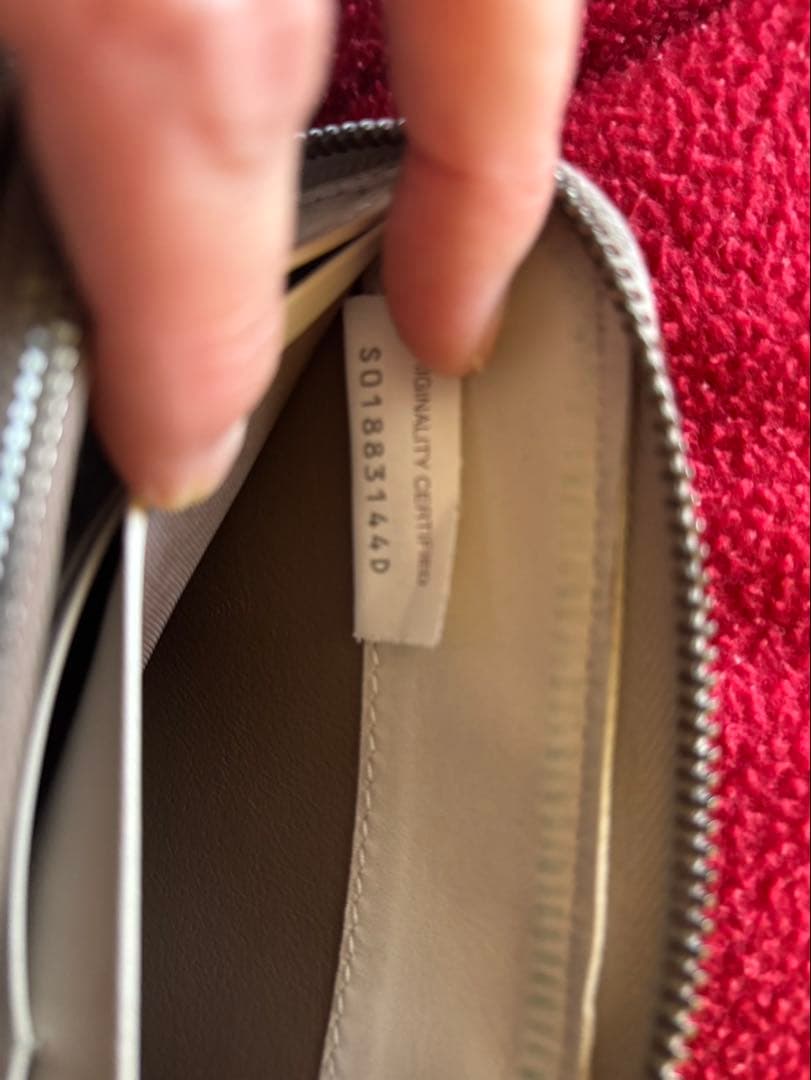 BOTTEGA VENETA ゴールド編み込み長財布