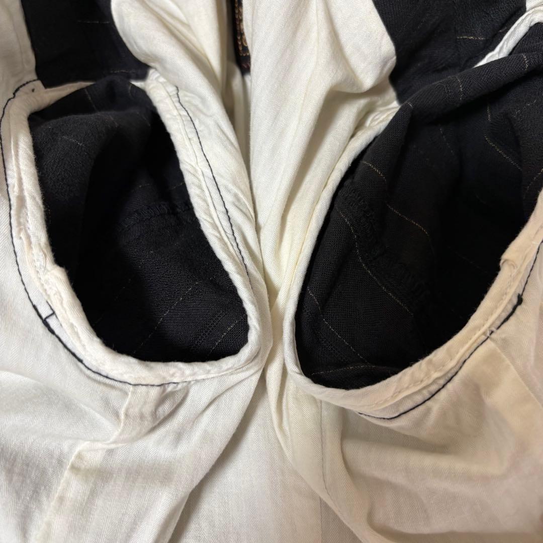 希少美品✨ジルボー デザイン テーラードジャケット 刺繍　フリル ブラック