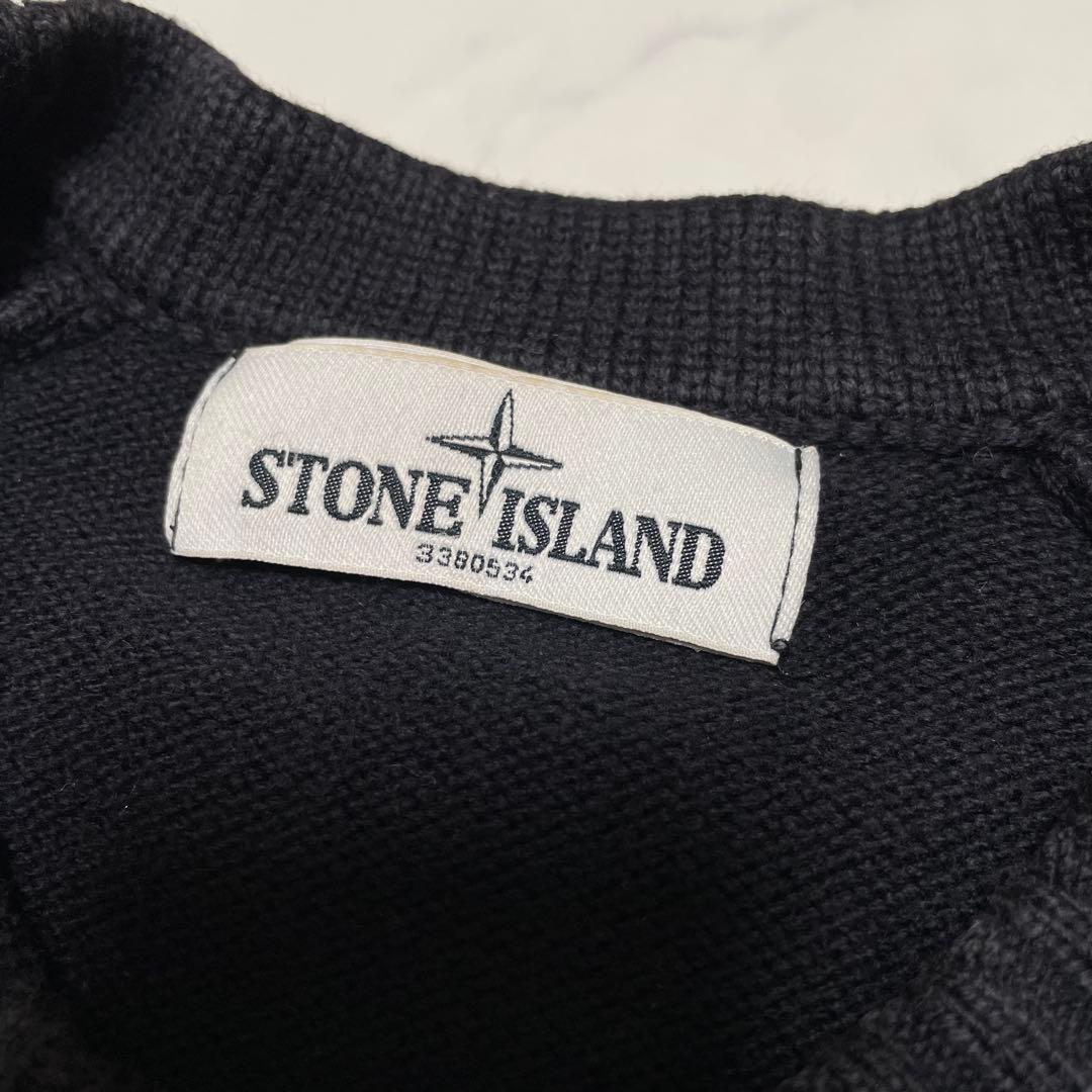 STONE  コットン クルーネック ニットセーター Mサイズ