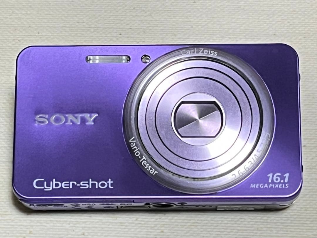 ★ SONY Cyber-shot DSC-W570 パープル バイオレット