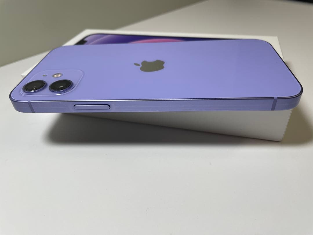 iPhone 12 パープル128GB Simフリー