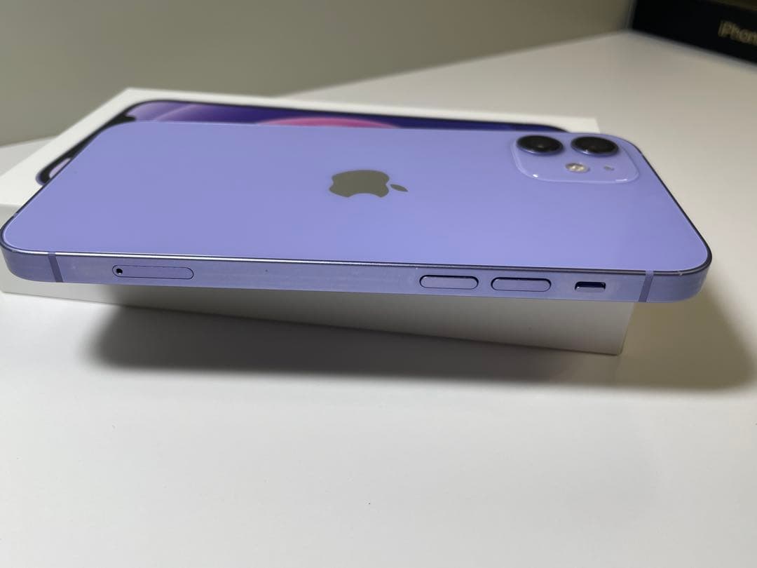iPhone 12 パープル128GB Simフリー