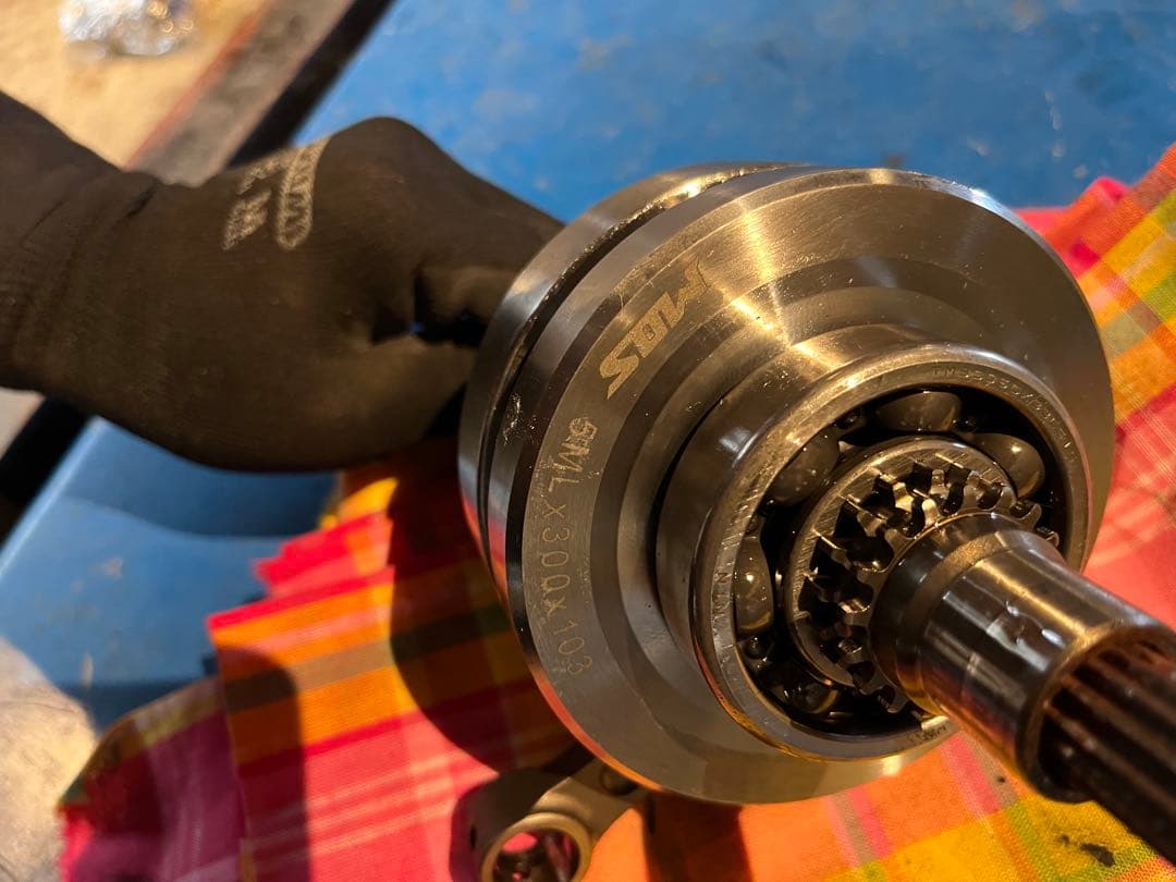 シグナス　MOS ロングクランクシャフト