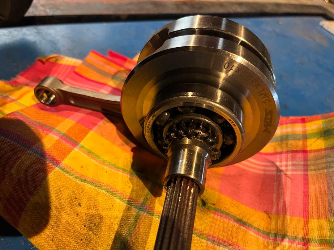 シグナス　MOS ロングクランクシャフト