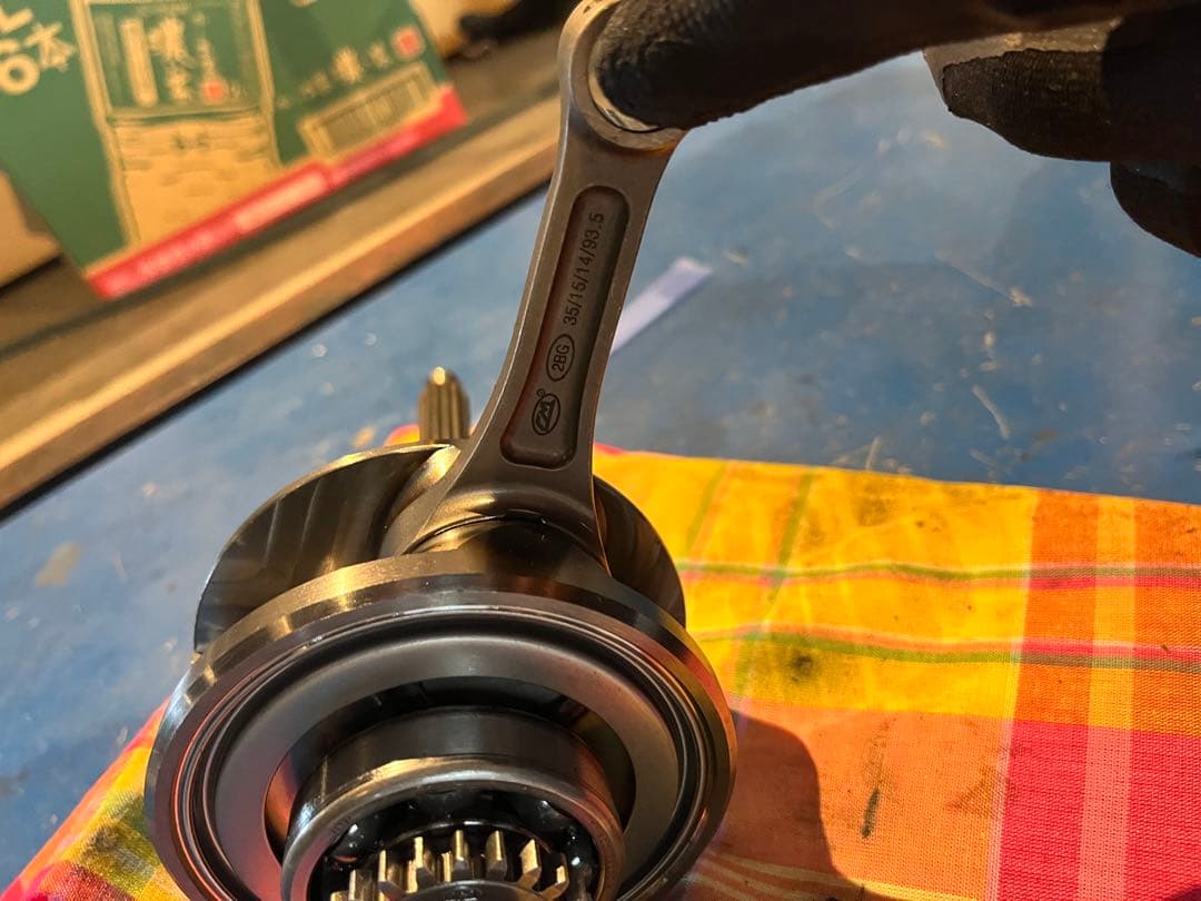 シグナス　MOS ロングクランクシャフト