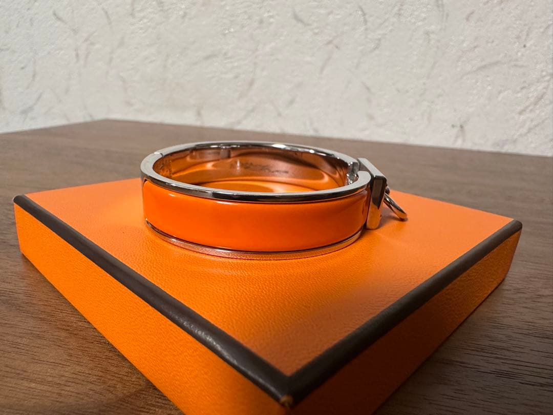 エルメス　エナメルブレスレット 　クリック・アノー