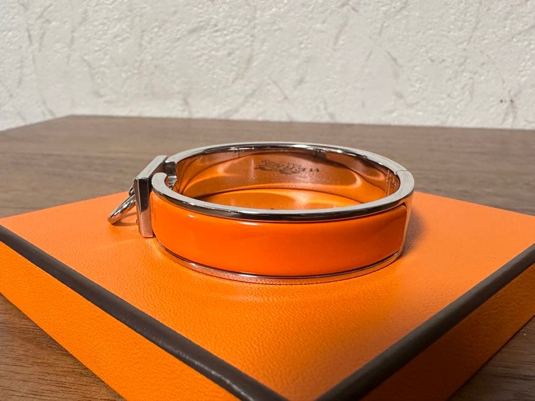 エルメス　エナメルブレスレット 　クリック・アノー