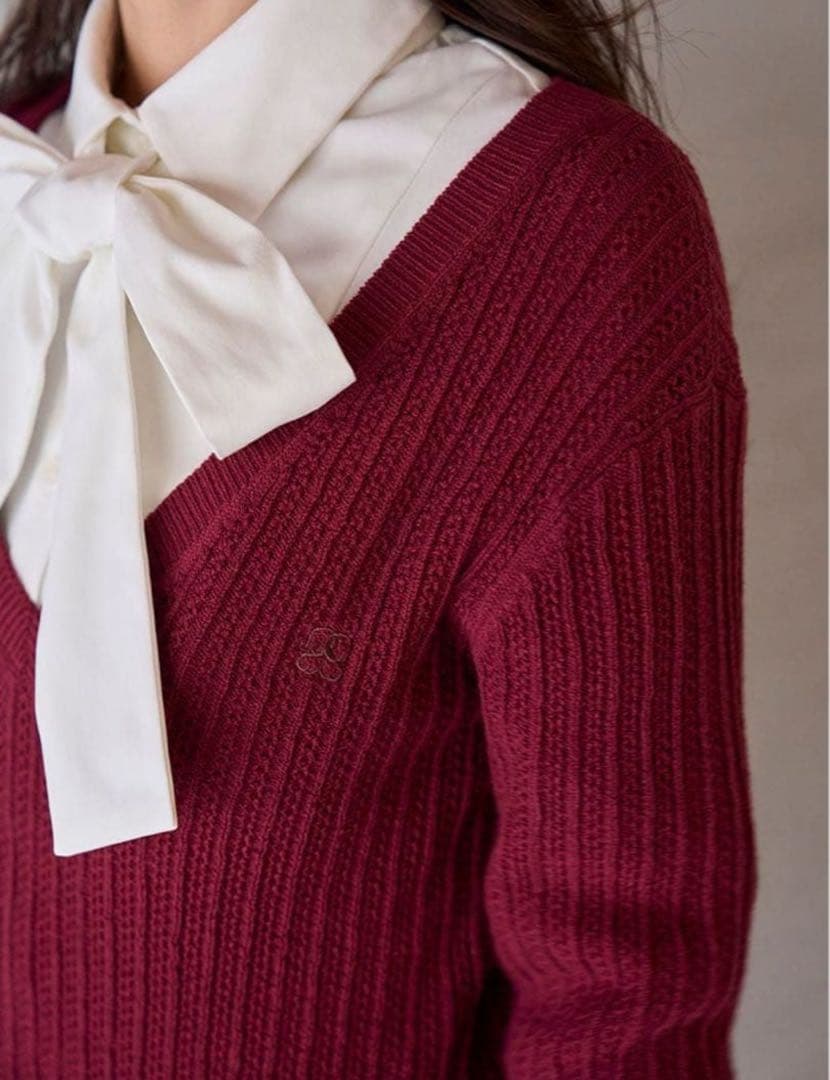 【本日削除】SNIDEL シャツコンビチュニック