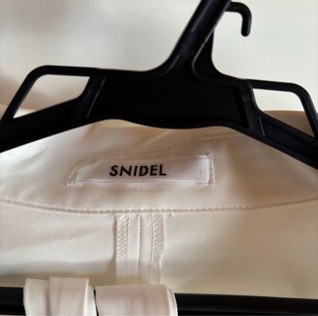 【本日削除】SNIDEL シャツコンビチュニック