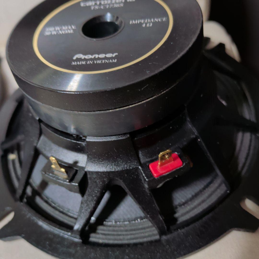 carrozzeria　TS-C1736S ミッドのみ